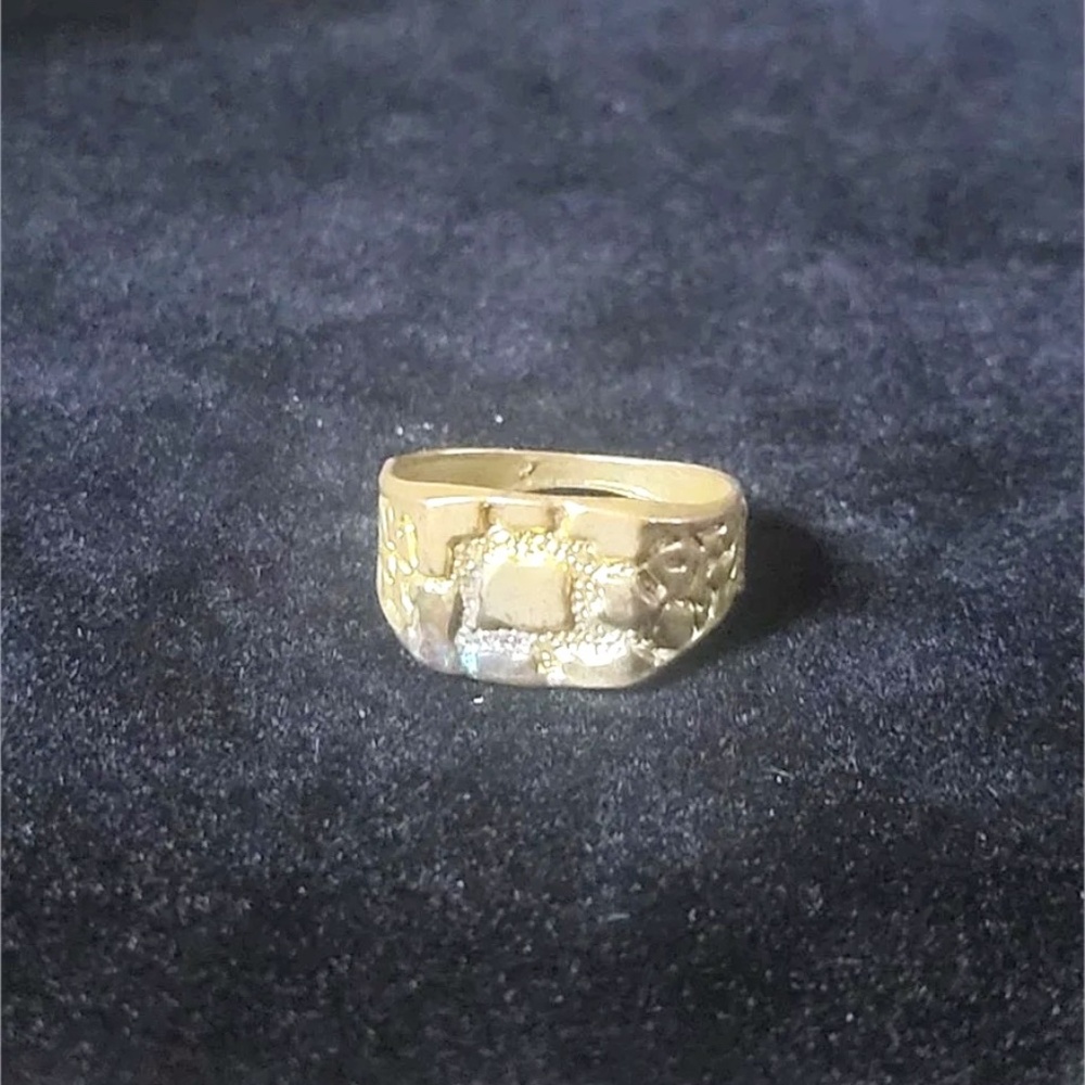 Vintage Women's Nugget Ring Size 8